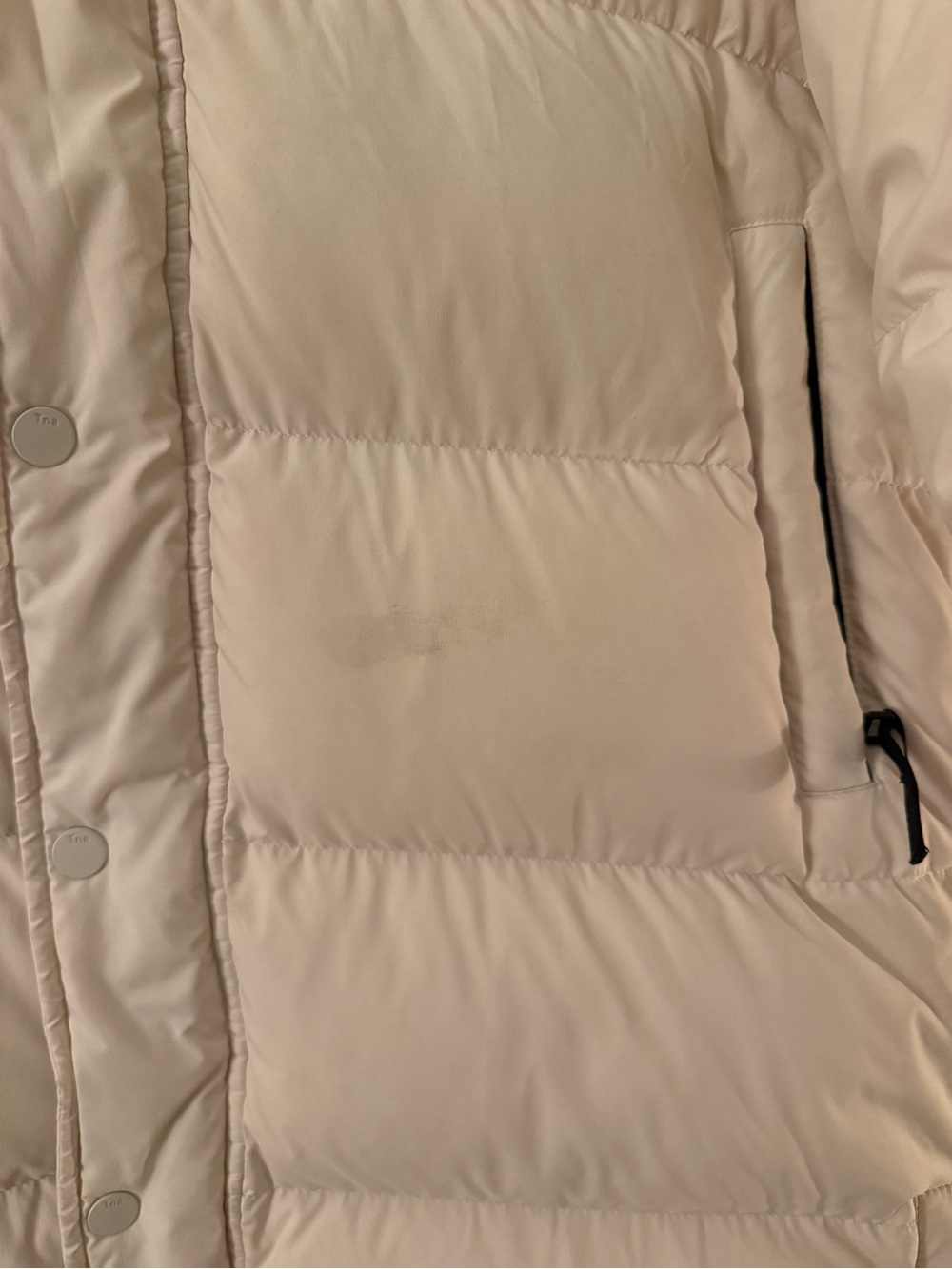 Aritzia Cream Long Super Puff - Picture 4 of 5